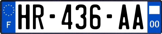 HR-436-AA