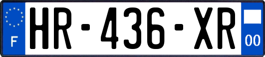 HR-436-XR