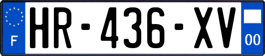 HR-436-XV