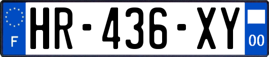 HR-436-XY