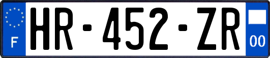 HR-452-ZR