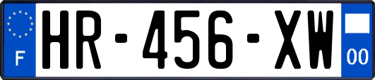 HR-456-XW