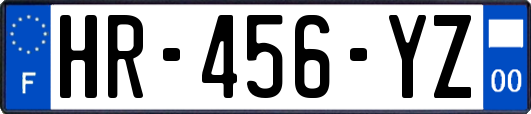 HR-456-YZ