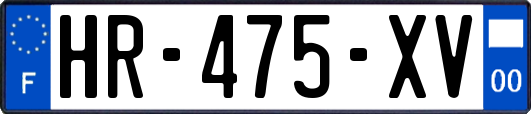 HR-475-XV
