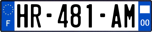 HR-481-AM