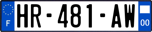 HR-481-AW