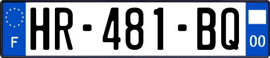 HR-481-BQ