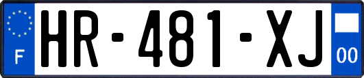 HR-481-XJ