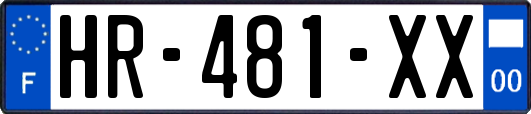 HR-481-XX