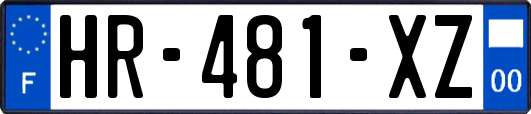 HR-481-XZ