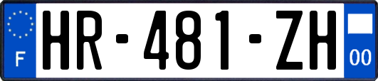 HR-481-ZH