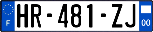 HR-481-ZJ