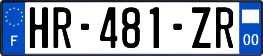 HR-481-ZR