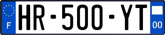 HR-500-YT