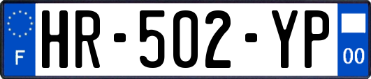 HR-502-YP