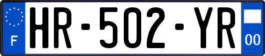HR-502-YR