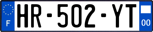 HR-502-YT