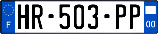 HR-503-PP