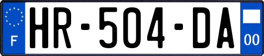 HR-504-DA