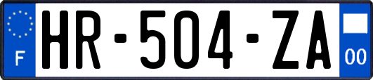 HR-504-ZA