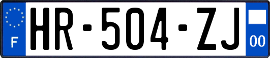 HR-504-ZJ