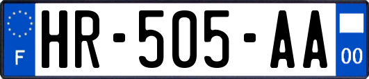 HR-505-AA