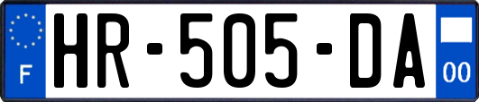 HR-505-DA