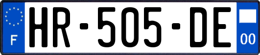 HR-505-DE