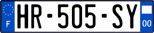 HR-505-SY