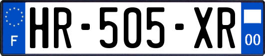 HR-505-XR