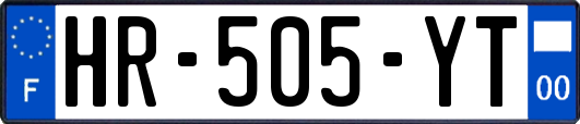 HR-505-YT