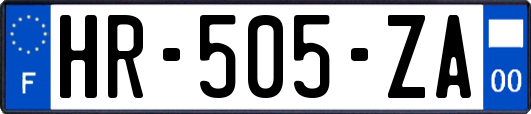 HR-505-ZA