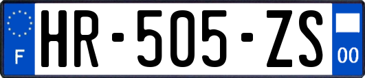 HR-505-ZS