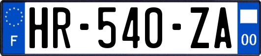 HR-540-ZA