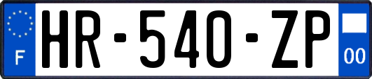 HR-540-ZP