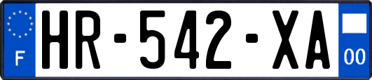 HR-542-XA