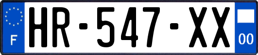 HR-547-XX