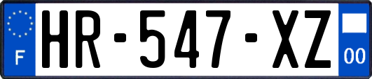 HR-547-XZ