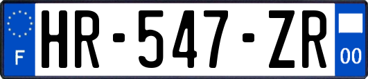 HR-547-ZR