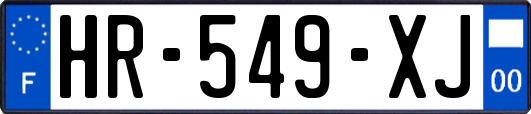 HR-549-XJ