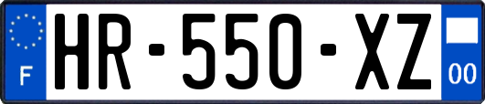 HR-550-XZ