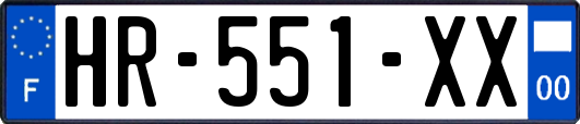 HR-551-XX