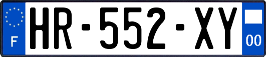 HR-552-XY