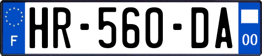 HR-560-DA