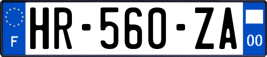 HR-560-ZA