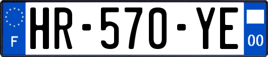 HR-570-YE