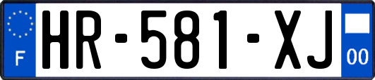 HR-581-XJ