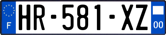 HR-581-XZ