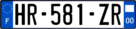 HR-581-ZR