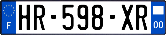 HR-598-XR